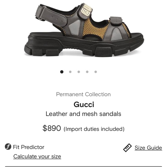 SOLD❌Authentic Gucci Sega Dad sandals - Picture 12 of 16